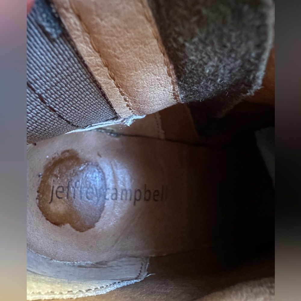 Jeffery Campbell Block Heel Boot Size 6 - image 4